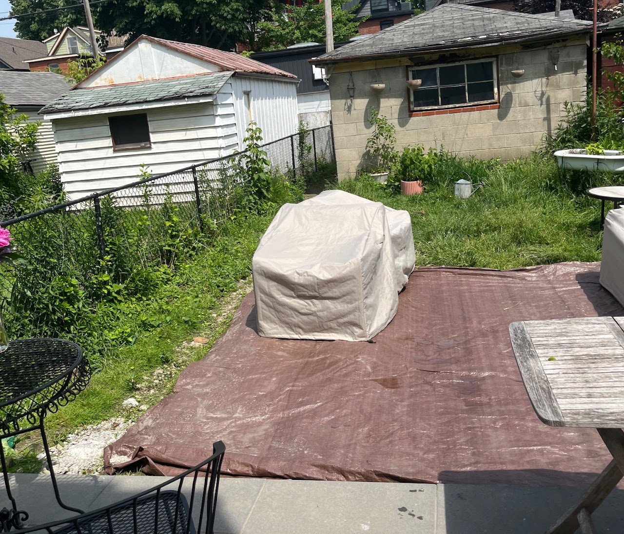 Stairs & Walkway Rebuild before